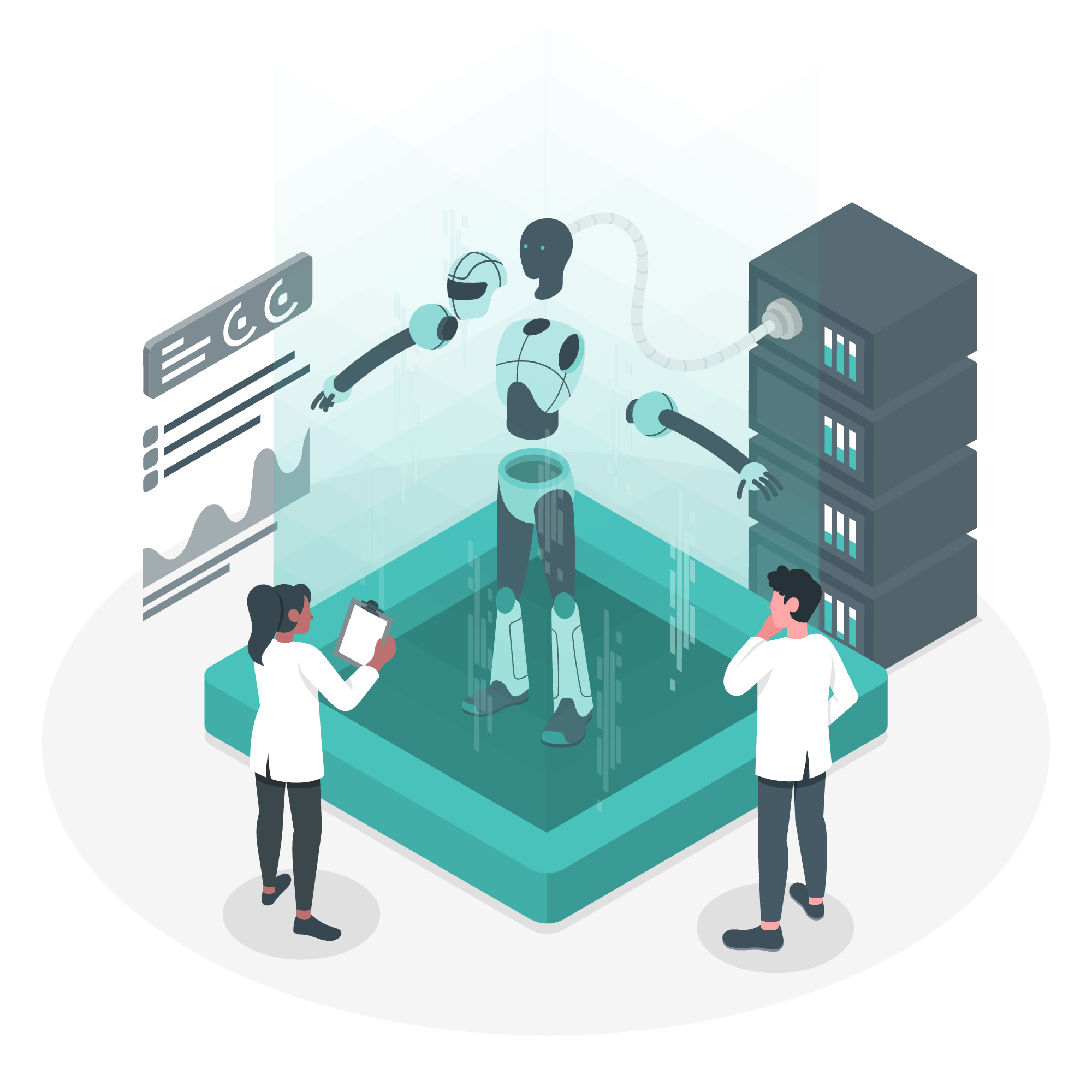 AI automation illustration